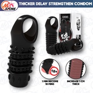 Reusable Strengthen Delay Spike Condom Pe-nis Sleeve Condom For Men Condom Delay Dot Spike Condom 情趣