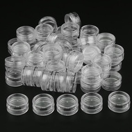 [PrettyiaedMY] 50 Pieces Cosmetic Pot Jars Lotion Cream Sample Empty Container 2g