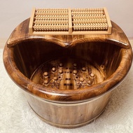 Foot Bathtub Fragrant Cypress Wood Foot Bathtub 42 Foot Bath Household Wooden Barrel High Deep Barre