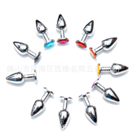 Ready to ship Crystal Butt Plug Jewel Sexy Stainless Steel Insert Butt Plug