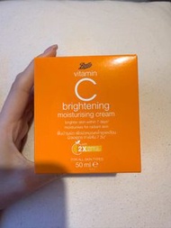 泰國 Boots vitamin c cream 維他命C 50ml 美白 嫩膚