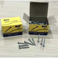 SJT wood screw 1 1 1/ 4 x 6 sjt wood screw sjt 1-1/4x6 wood screw 1.25" inch wood screw worm Bolt 1.