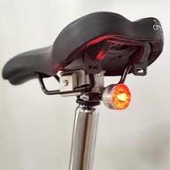 【限時免運】扶搖 Kiley適用brompton小布自行車配件夜騎復古前燈改裝搭配尾燈