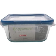 Snapware Snapware 6cup total solution rectangle food storage container glass, 9.3 Ounce (1112403)