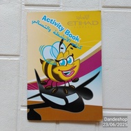 Etihad Airways Activity Book - Bilingual English Arabic