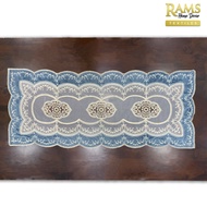Embroidered Lace Table Runner / Dining Table Runner For 6 8 10 Seater / Alas Meja / Hiasan Meja / Pe
