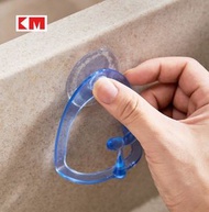 ONE - KM.544.吸盤百潔棉收納架 掛架 洗碗海綿架 洗碗巾架