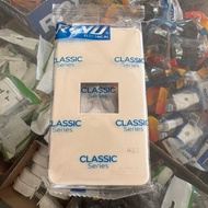 ROYU CLASSIC Series Plate Cover / Outlet Switch 1 2 3 G Gang Blank RCP1 RCP2 RCP3 RCP4 RCP6 Outdoor