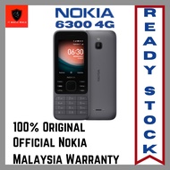 Nokia 6300 4G Dual SIM | 100% Original Nokia Malaysia | 2.4" Display | With GPS , FM Radio | WhatsAp