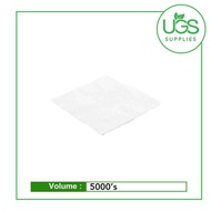 Cocktail Napkin White V/P (5000S/Ctn) Premium Quality Malaysia