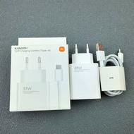 Sạc Nhanh Xiaomi 33W Với Củ Sạc EU Và Cáp USB Type-C 6A Dành Cho Mi 13 Poco C85 M7 Redmi 15 15C Note