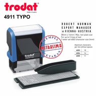 Trodat Stamp 4911 Typo (Rectangular Typo Stamp)