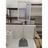Pop Clip Metal Stand/ Snap Frame Poster Display Stand A4 Table Top Frame Price Stand