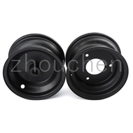 Iron 6 inch Front/rear rims skarting ATV accessories wheels suitable for 13X5.0-6 13X6.50-6 145/70-6