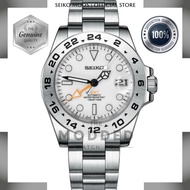 [MODDED] SEIKO MOD EXPLORER II GMT 40MM WHITE DIAL - Men Luxury Swiss Watches Timepieces Jam Tangan