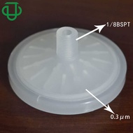 1/8Bspt External Jiyou Teeth PP Filter Membrane 0.3 Μ M Dust Particles Air Water Microporous Large