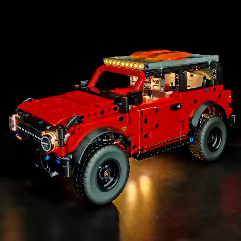 LYBMTWF LED Lighting Kit Compatible with Lego 42213 racing car model(NOT Include The Model Bricks)