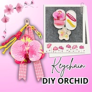 GANTUNGAN DIY Keychain Set - DIY Keychain Orchid Material - DIY Keychain Set
