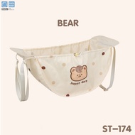 PAPA BABY กระเป๋าเก็บของอเนกประสงค์ รุ่น ST174 ขนาดใหญ่ จุของได้เยอะ สําหรับติดเบาะหลังรถยนต์ กระเป๋