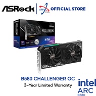 ASROCK INTEL ARC B580 CHALLENGER OC 12GB GDDR6 GRAPHICS CARD ( B580 CL 12GO )