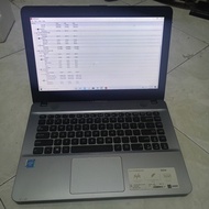 laptop asus x441M bekas bagus
