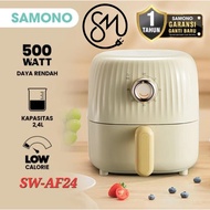 Air Fryer Samono SW-AF24 2.4 Low watt 500 w SWAF24 Airfryer Mini AF24