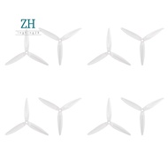 4 Pairs 7040 7X4X3 3-Blade PC Propeller CW+CCW for RC FPV Freestyle 7inch Long Range Drones DIY Part