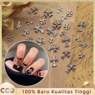 3D Nail Art Accessories 3D Nail Art Decorations Vintage Cross Nail Art Accessories 3D Punk Nail Deco