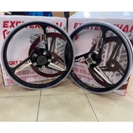 YAMAHA Y15 3D SPORT RIM (WITH ACCESSORIES ALLOY COVER SET ) -MODEL SAME DYNO PRO