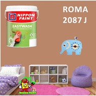 ROMA 2087 J ( 1L ) Nippon Paint Interior Vinilex Easywash Lustrous / EASY WASH / EASY CLEAN
