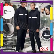 [PREMIUM Original] CANEL & CO Adult Motorcycle Raincoat Coat Men/Women/Penguin Thick PVC And Nylon R