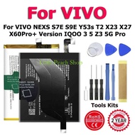 全新， 全新， B-P6 B-P7 B-Q7 B-Q1 B-P8 B-O2 B-K7 B-G5 B-E6 Battery For VIVO NEXS S7E S9E Y53s T2 X23 X27 X