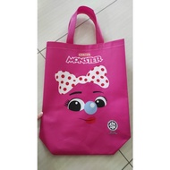 Mamee Monster pink colour Limited Edition Recycle Bag [Ready Stock]