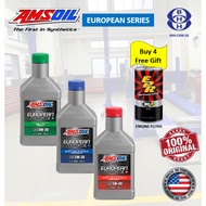 AMSOIL EUROPEAN 0W-20 LS / 5W30 LS / 5W40 MS 100% Fully Synthetic (1 Quart) 946ml Engine Motor Oil A