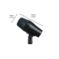 Mic drum set kick bass drum dynamic tools mic mic for Sale high quality microphone