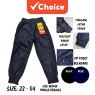 [Shopee Choice] Tracksuit For Kids &amp; Adult Bawah Getah seluar sukan kain TRICOT golden cashmere 230GSM