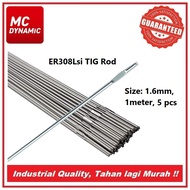 DYNAMIC Stainless Steel ER308Lsi TIG Rod, 1.6mm, 5 pcs/pack