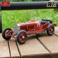 CMC EXCLUSIVE MODELLE 1:18 SSK SSKL Classic car alloy model Classic car model static display festive