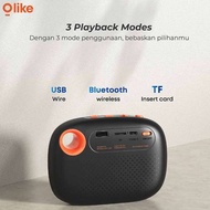 Robot Original Bluetooth Speaker RB110 / Olike Beats SF6 Speaker Bluetooth 5.3 USBTF Card/MicroSD Sp