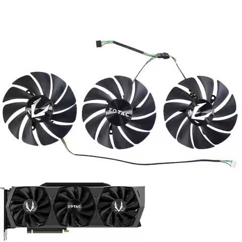 HH GA92S2U Cooling Fan For ZOTAC RTX 3070 Ti 3080 3090 Trinity OC Graphic Video