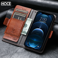 HOCE doanh nhân mới Ốp da cho iPhone 11 12 13 14 15 Pro Max XR XS Max 12 13 mini 6 6S 7 8 cộng với v