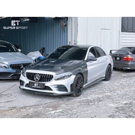 Mercedes AMG C43 W205 C63s Bonnet Hood Rear Diffuser GT Fender Carbon Bodykit Lip