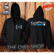 GO PRO Cool Zipper Hoodie Sweater Jacket for Men & Women GO PRO