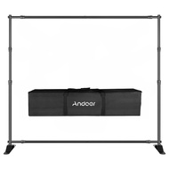 Toolwe Andoer 2.7 * 3.4 Meters/8.9 11.2ft Studio Photography Background Support System Aluminum Allo