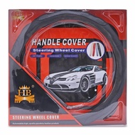 [HOT] Leather steering wheel cover Super size M 39-40 cm