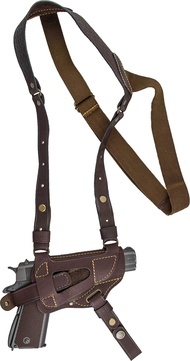 XCH Shoulder Holster Compatible with 1911 Type Pistols, Defender, Zastava M57, Zastava M88, Zastava 