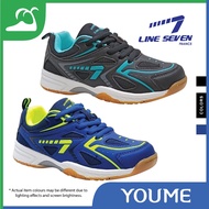 LINE7 2176 Junior/Kids Courts Badminton Sports Shoes