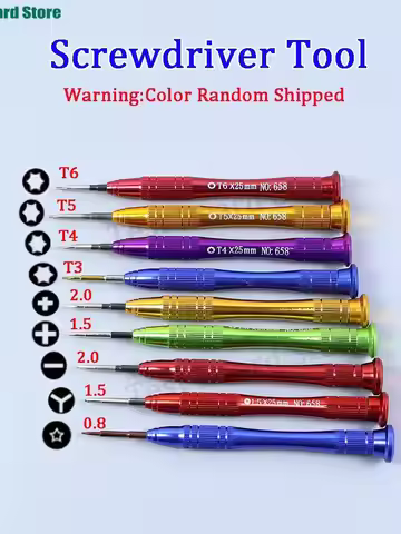 Magnetic Screwdrivers Screw Pickers DIY Phone Disassembly Tool Phillips 1.5mm Slotted 2.0mm Torx Pen
