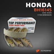 ก้าม เบรค หลัง HONDA CIVIC ES DIMENSION 00-06 - BH 1614 S - TOP PERFORMANCE JAPAN - ดรัม เบรค เบรก ฮ