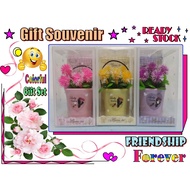 Souvenir Gift Set/ Friendship Gift Set [ 3 Modeling @ Pink / Purple & Yellow ] Coloful Set
